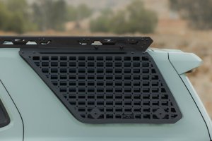 Toyota 4Runner Exterior Window Molle - Driver Side - DV8 Offroad - For DV8 Roof Rack - Black Powder Coated - `25-`26
